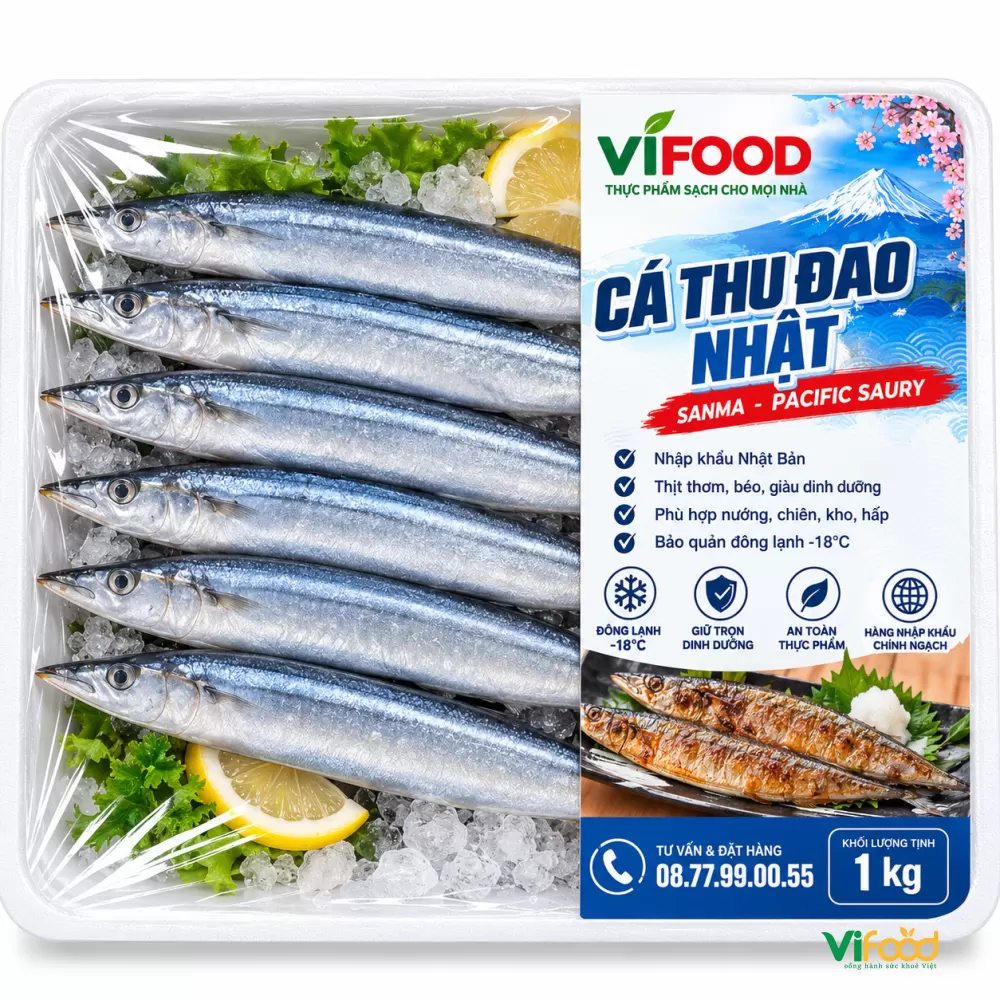 Hình ảnh sản phẩm Cá Thu Đao Đông Lạnh Cá Thu Đao Đông Lạnh - hình ảnh sản phẩm