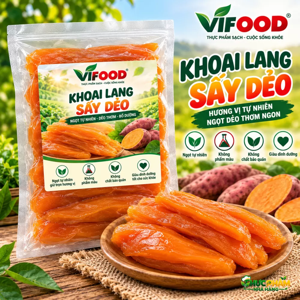 Khoai lang sấy dẻo