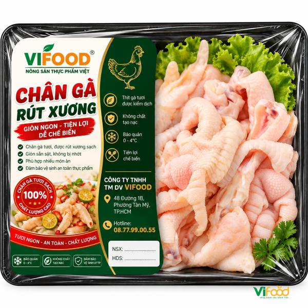 Chân Gà Rút Xương