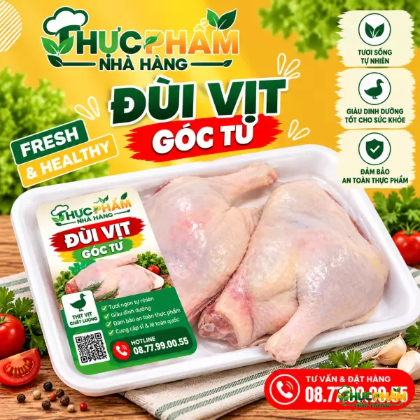 Đùi Vịt Góc Tư