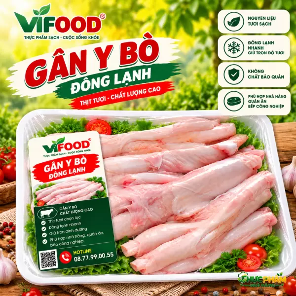 Gân Y Bò Đông Lạnh