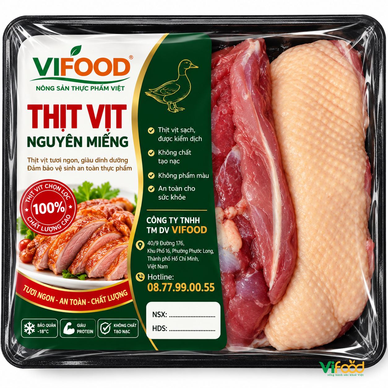 Hình ảnh sản phẩm Ức Vịt Phi Lê Ức Vịt Phi Lê - hình ảnh sản phẩm